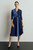 Avebury Dress Slate Blue And Navy Crepe Jersey