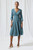 Belluno Dress Lake Blue Stretch Knit