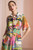 Positano Dress Multicolour Silk Made With Liberty Fabric