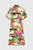 Positano Dress Multicolour Silk Made With Liberty Fabric