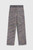 Alzira Straight Flared Trousers Navy And Ivory Tweed