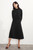 Savoia Knitted Dress Black Merino