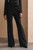 Clever Crepe Lexington Flared Trousers Black Clever Crepe Lexington Flared Trousers Black