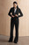 Clever Crepe Lexington Flared Trousers Black Clever Crepe Lexington Flared Trousers Black