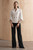 Clever Crepe Lexington Flared Trousers Black Clever Crepe Lexington Flared Trousers Black