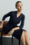 Valerio Dress Navy Sculpt Knit