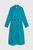 Belmore Coat Vivid Turquoise Wool Blend Twill