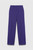 Adelaide Wide-Leg Trousers Dark Violet Stretch Tailoring