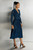 Minori Dress Navy Metallic Knit