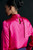 Knightsbridge Blouse Vivid Magenta Silk Satin