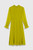 Carlton Silk Dress Chartreuse