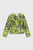 Venetia Jacquard Jacket Chartreuse And Navy