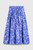 Savanna Jacquard Skirt Hydrangea Blue And Ivory