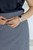 Kerrison Houndstooth Pencil Skirt Navy And Ivory