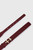 Harley Leather Belt Burgundy