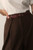 Harley Leather Belt Burgundy