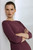 Azzio Stretch Knit Dress Mauve Pink Azzio Stretch Knit Dress Mauve Pink