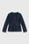 Ginevra Leather Jacket Navy