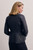 Ginevra Leather Jacket Navy