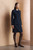 Clever Crepe Henley Jacket Navy Clever Crepe Henley Jacket Navy