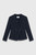 Clever Crepe Henley Jacket Navy Clever Crepe Henley Jacket Navy