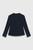 Clever Crepe Henley Jacket Navy Clever Crepe Henley Jacket Navy