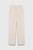 Clever Crepe Doppio Alzira Straight Flared Trousers Stone