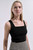 Keighley Sculpt Knit Top Black