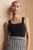 Keighley Sculpt Knit Top Black Keighley Sculpt Knit Top Black