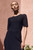 Alserio Stretch Knit Dress Navy