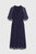 Viore Georgette Dress Navy
