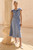 Belsito Satin Skirt Soft Steel Blue Belsito Satin Skirt Soft Steel Blue