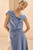 Belsito Satin Skirt Soft Steel Blue Belsito Satin Skirt Soft Steel Blue