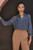York Silk Chiffon Blouse Navy Multicolour York Silk Chiffon Blouse Navy Multicolour