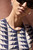 Sydney Jacquard Knit Dress Navy And Stone Sydney Jacquard Knit Dress Navy And Stone