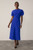 Salerno Crepe Dress Vibrant Blue