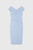 Luserna Sculpt Stretch Crepe Dress Powder Blue Luserna Sculpt Stretch Crepe Dress Powder Blue