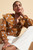 Beaufort Blouse Vicuna And Ivory Floating Floral Print Silk Chiffon Beaufort Blouse Vicuna And Ivory Floating Floral Print Silk Chiffon