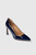 Savona Patent Leather Heels 80 Navy