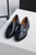 Mileo Leather Loafers Navy