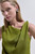 Rina Houndstooth Jacquard Top Summer Olive