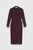 Sculpt Knit Gradara Dress Deep Plum Sculpt Knit Gradara Dress Deep Plum