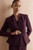 Clever Crepe Clifton Jacket Deep Plum Clever Crepe Clifton Jacket Deep Plum