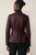 Ginevra Leather Jacket Deep Burgundy
