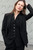 Clever Crepe Knighton Jacket Black