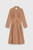 Cervo Crepe Trench Coat Light Camel