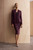 Clever Crepe Syros Pencil Skirt Deep Plum Clever Crepe Syros Pencil Skirt Deep Plum