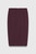 Clever Crepe Syros Pencil Skirt Deep Plum Clever Crepe Syros Pencil Skirt Deep Plum