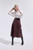 Andalo Leather Skirt Deep Burgundy Andalo Leather Skirt Deep Burgundy