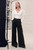 Clever Crepe Lyon Palazzo Trousers Black Clever Crepe Lyon Palazzo Trousers Black
